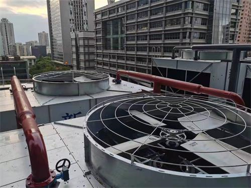 圓形冷卻塔是用時要定期排污,圓形冷卻塔尺寸對照表